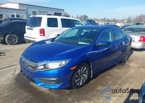 2018 Honda Civic Ex из США, поврежденный, VIN 2HGFC2F72JH559419